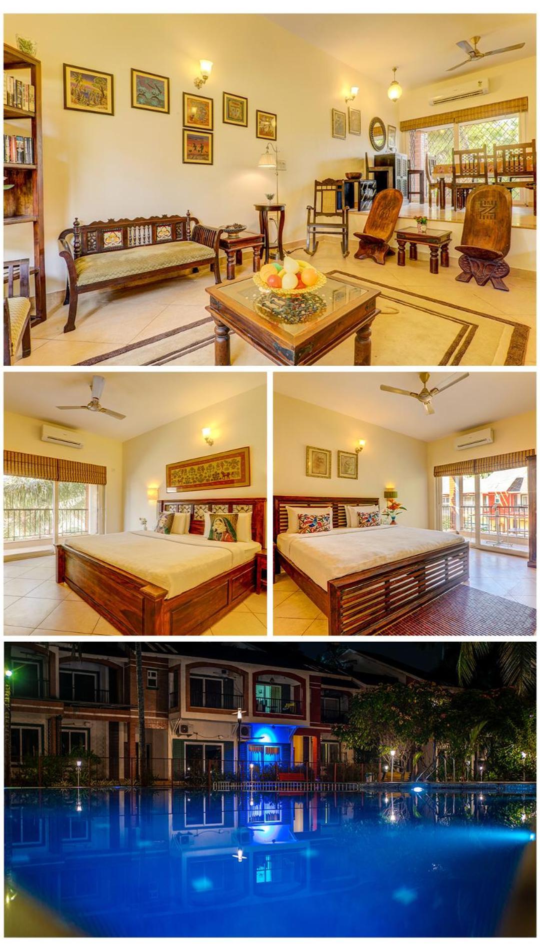 Heritage Nirvana Villa - 4Bhk, Goa Calangute Luaran gambar